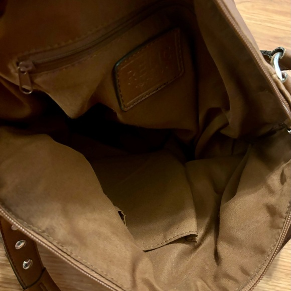 Relic Brand Collection Brown Leather Purse Handbag Shoulder bag Great condition - Picture 15 of 16